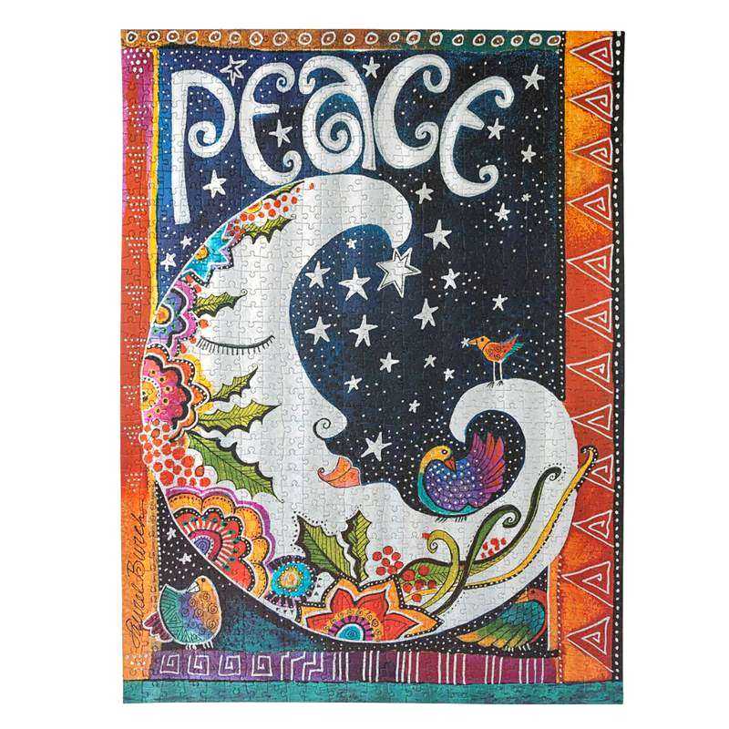 QUEBRA CABECAS PUZZLE PAPERBLANKS 1000 PCS PEACE PA9855-3