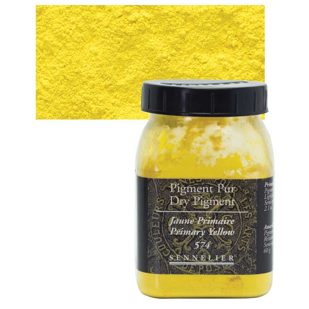PIGMENTO PURO SENNELIER 574 PRIMARY YELLOW 60g S2