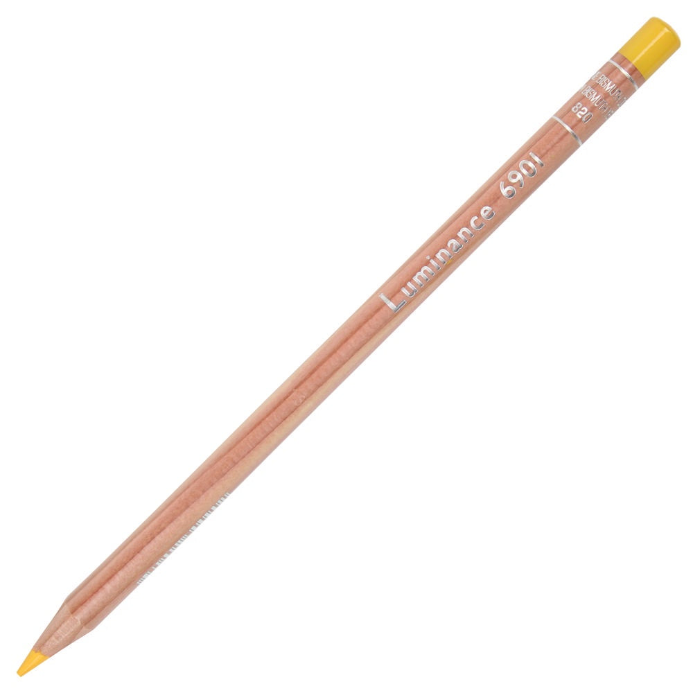 LAPIS COR CARAN D´ACHE LUMINANCE 820 GOLDEN BISMUTH YELLOW 6901820