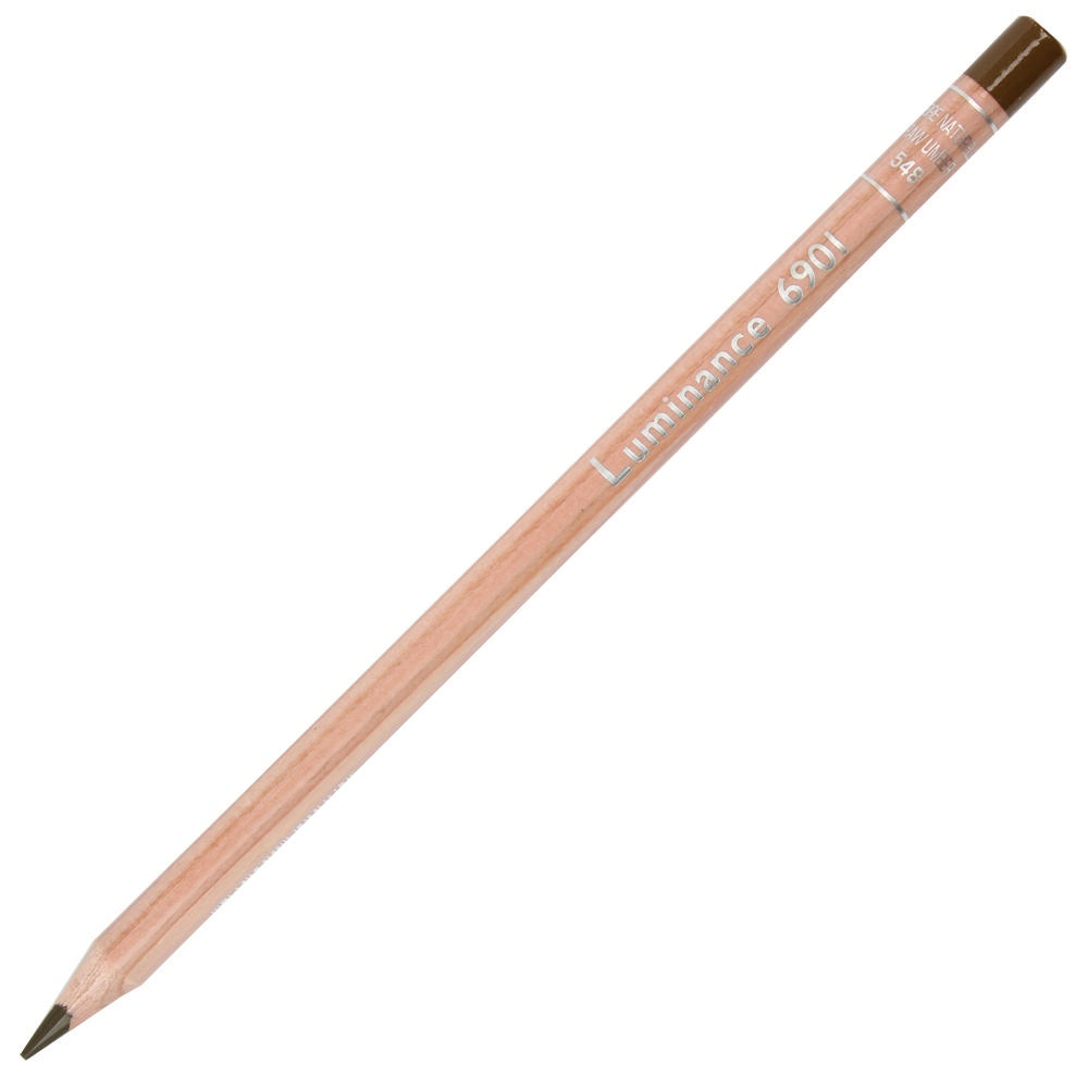 LAPIS COR CARAN D´ACHE LUMINANCE 548 RAW UMBER 6901548