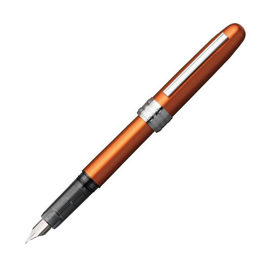 CANETA TINTEIRO PLAISIR PLATINUM 0.5 ORANGE PGB-1000 25