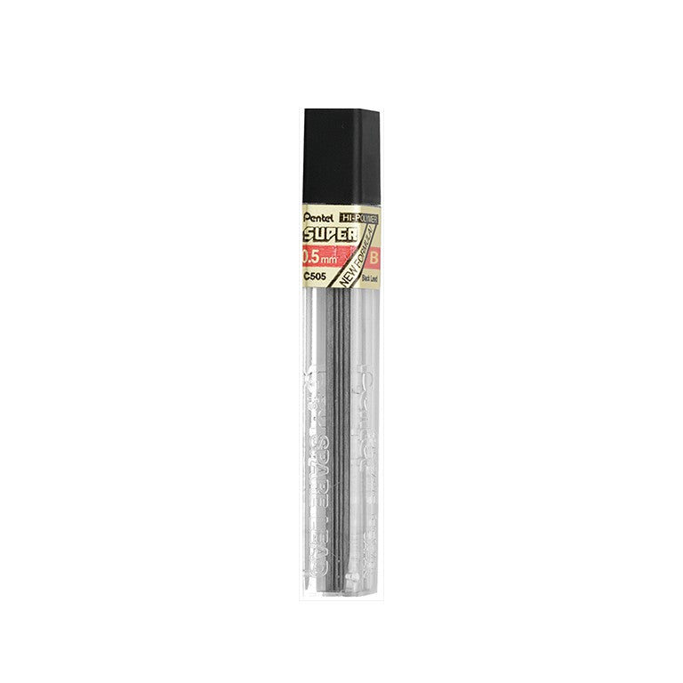 GRAFITE PENTEL 0,5MM B 12 MINAS