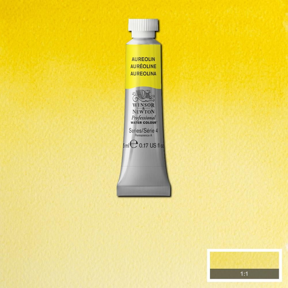 AQUARELA WINSOR NEWTON ARTISTS 5ml 016 AUREOLIN S4