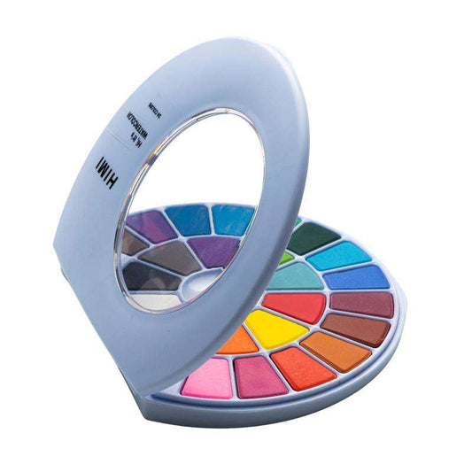 AQUARELA HIMI 24 CORES SOLIDA C/ PINCEL YFB01
