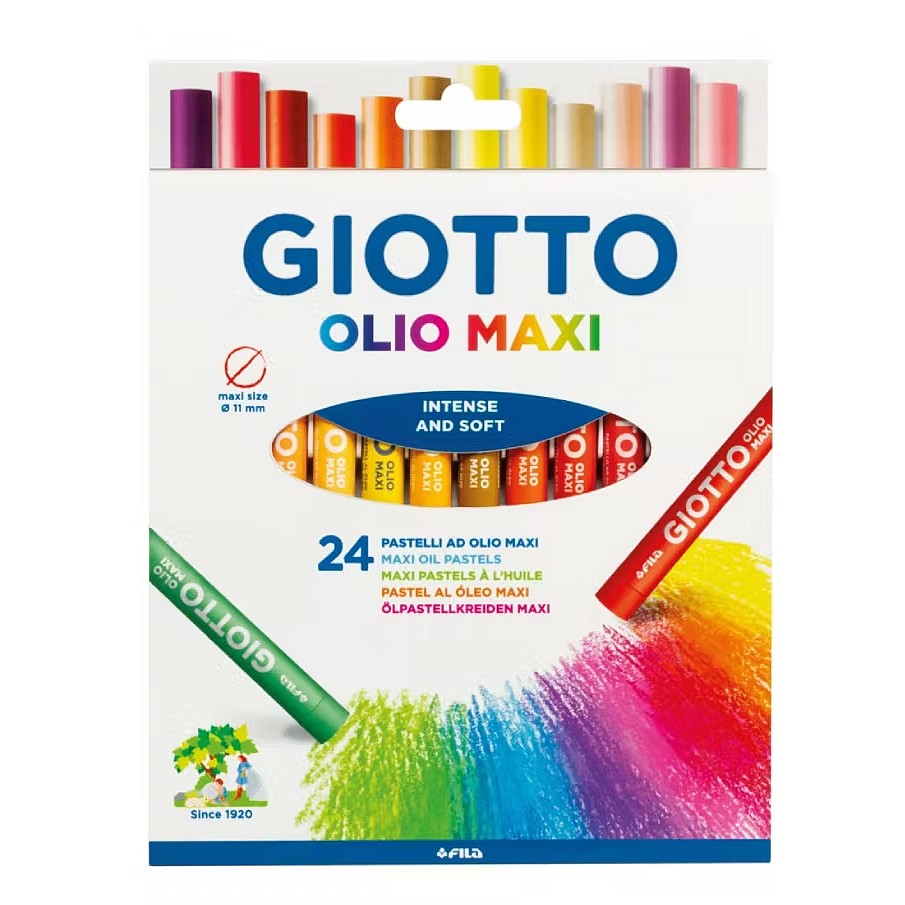 PASTEL OLEOSO GIOTTO OLIO MAXI 24 CORES 293800
