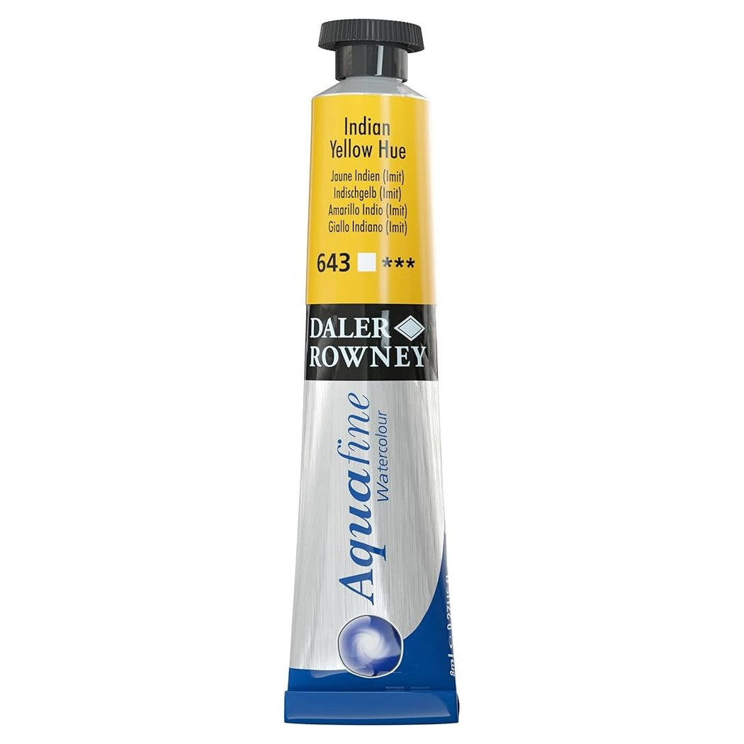 AQUARELA DALER ROWNEY AQUAFINE 8ML 643 AMARELO DA INDIA