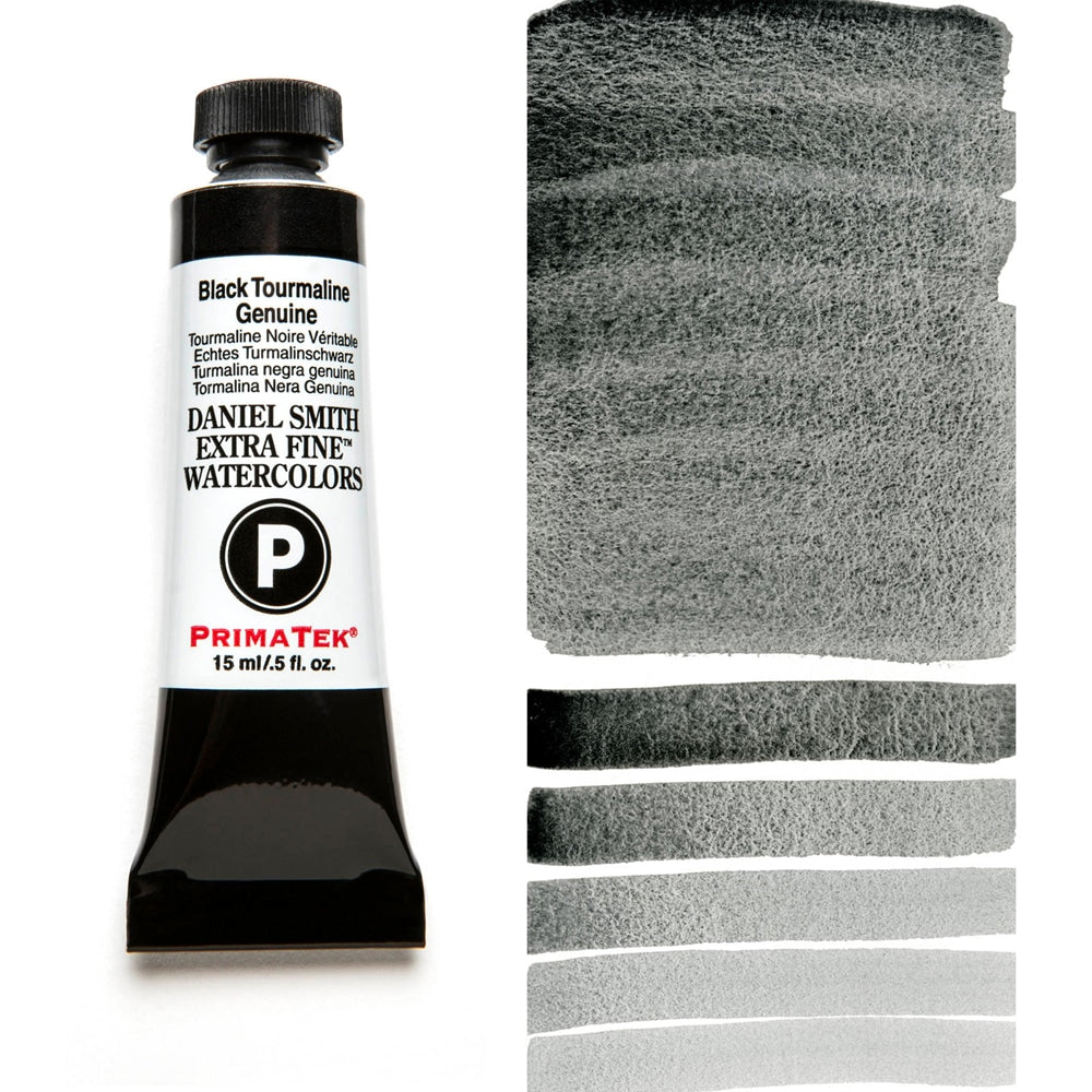 AQUARELA DANIEL SMITH 15ml EXTRA FINE Black Tourmaline Genuine 207 (Primatek)