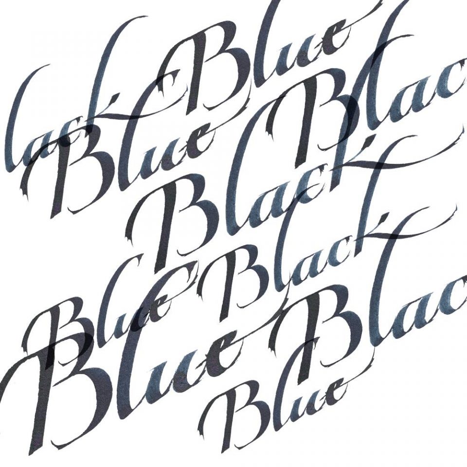 TINTA CALIGRAFIA WINSOR NEWTON 30ML BLUE BLACK 1111034