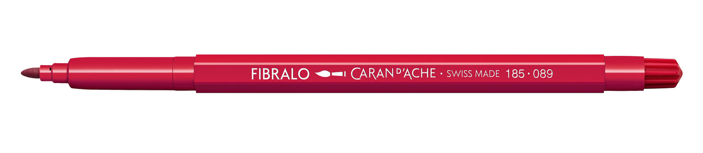 CANETA FIBRALO 089 CARMIM 185089