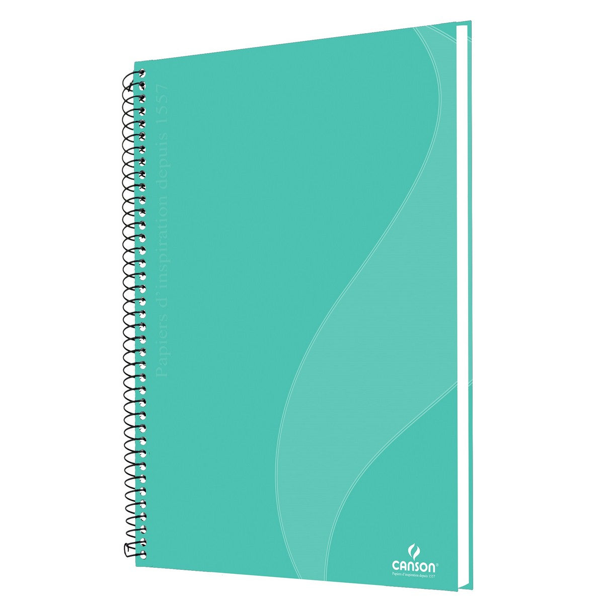 CADERNO SKETCH BOOK CANSON EXPRESSAO E ARTE VERDE TIFFANY 140G 40F