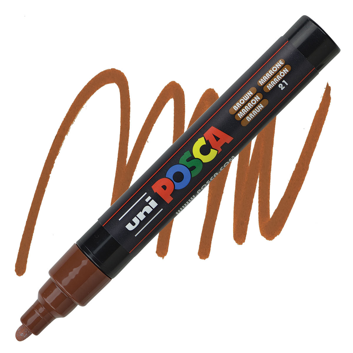CANETA POSCA PC-5M 21 MARROM