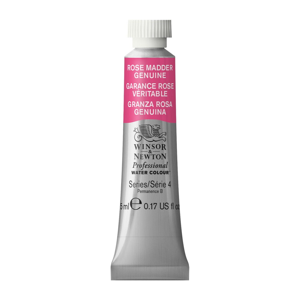 AQUARELA WINSOR NEWTON ARTISTS 5ml ROSE MADDER GENUINE 246 (ANT 587) S4