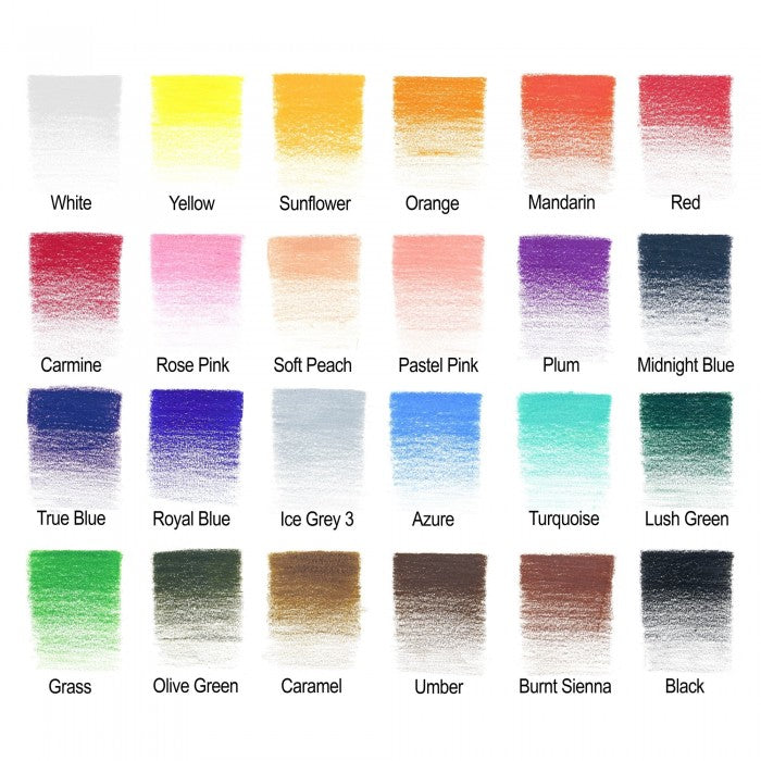 LAPIS COR WINSOR NEWTON 24 CORES 0490013