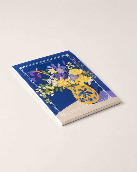 BLOCO PARA PINTURA FLOR DE IRIS