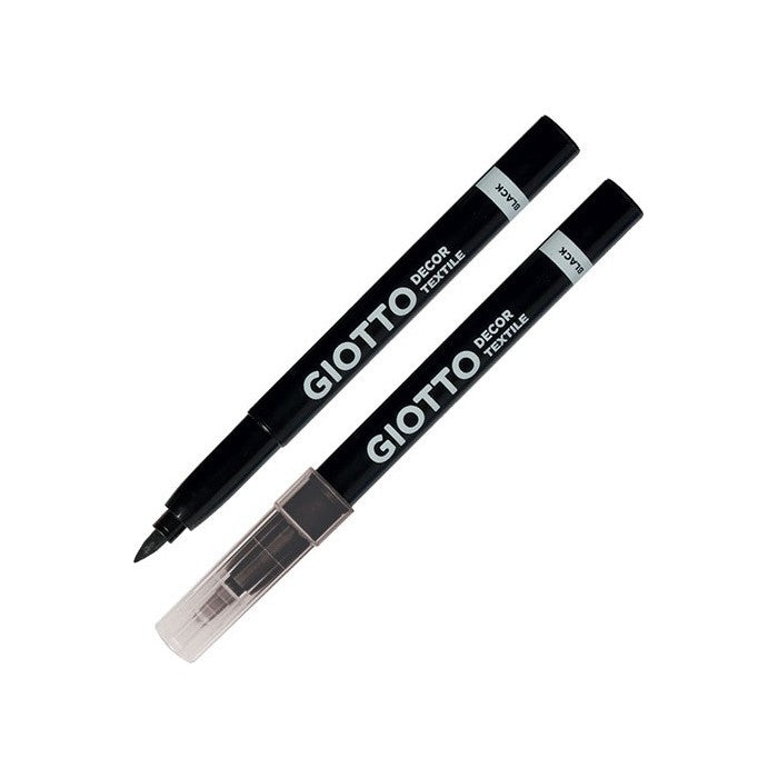 CANETA TECIDO (FABRIC) GIOTTO DECOR TEXTIL PRETA