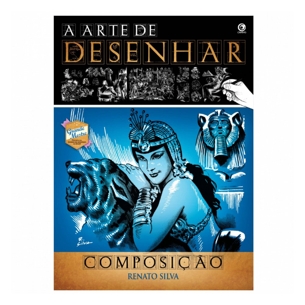 LIVRO "A ARTE DE DESENHAR - COMPOSICAO" RENATO SILVA