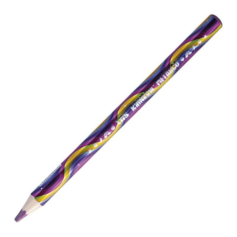 LAPIS COR TRIS JUMBO RAINBOW METAL