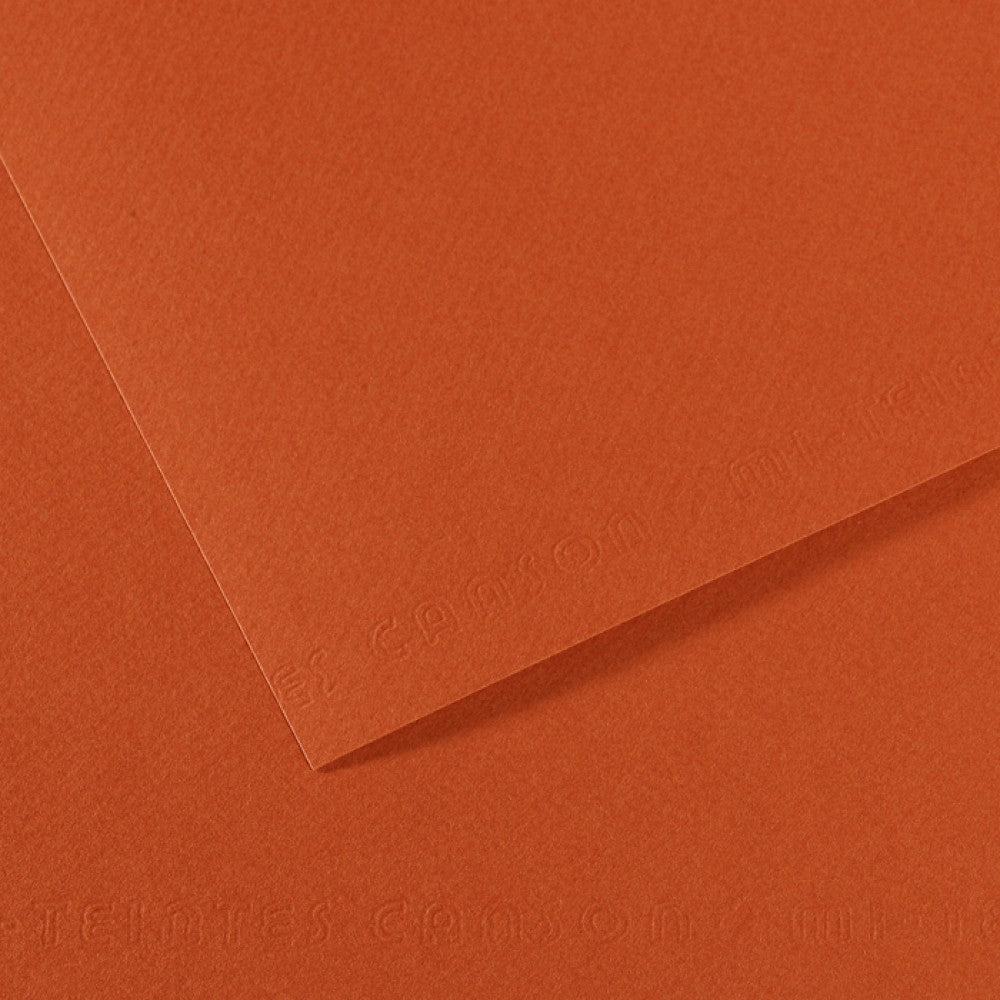 PAPEL CANSON MI-TEINTES 160G/M2 A2 130 TERRACOTA
