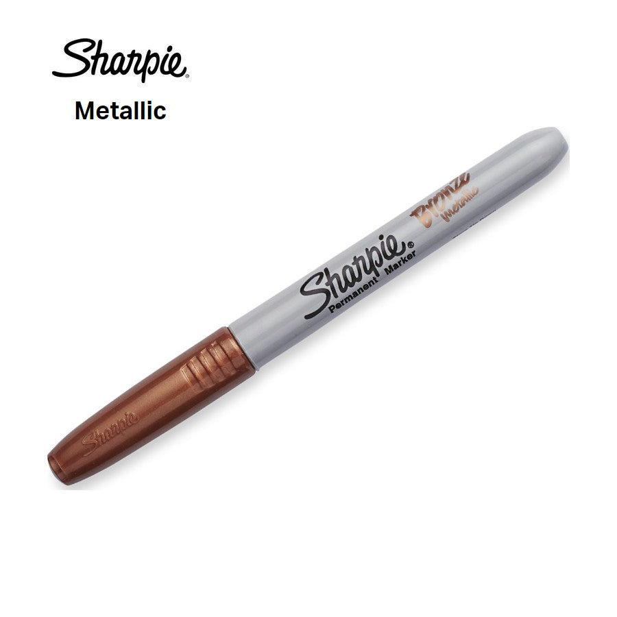 CANETA SHARPIE FINE METALLIC BRONZE