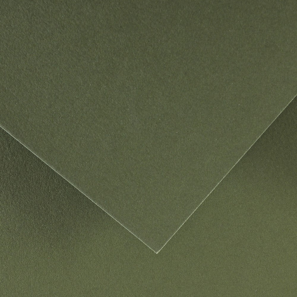 PAPEL CANSON COLOR 180G/M2 VERDE SAFARI A4
