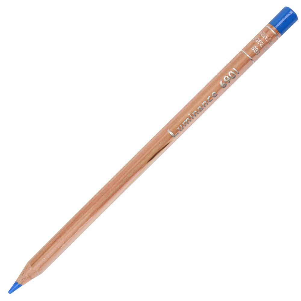 LAPIS COR CARAN D´ACHE LUMINANCE 660 MIDDLE COBALT BLUE 6901660