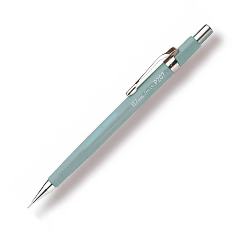 LAPISEIRA 0,7mm PENTEL P207 ASAGUINEZU CINZA TRAD JAPONESAS