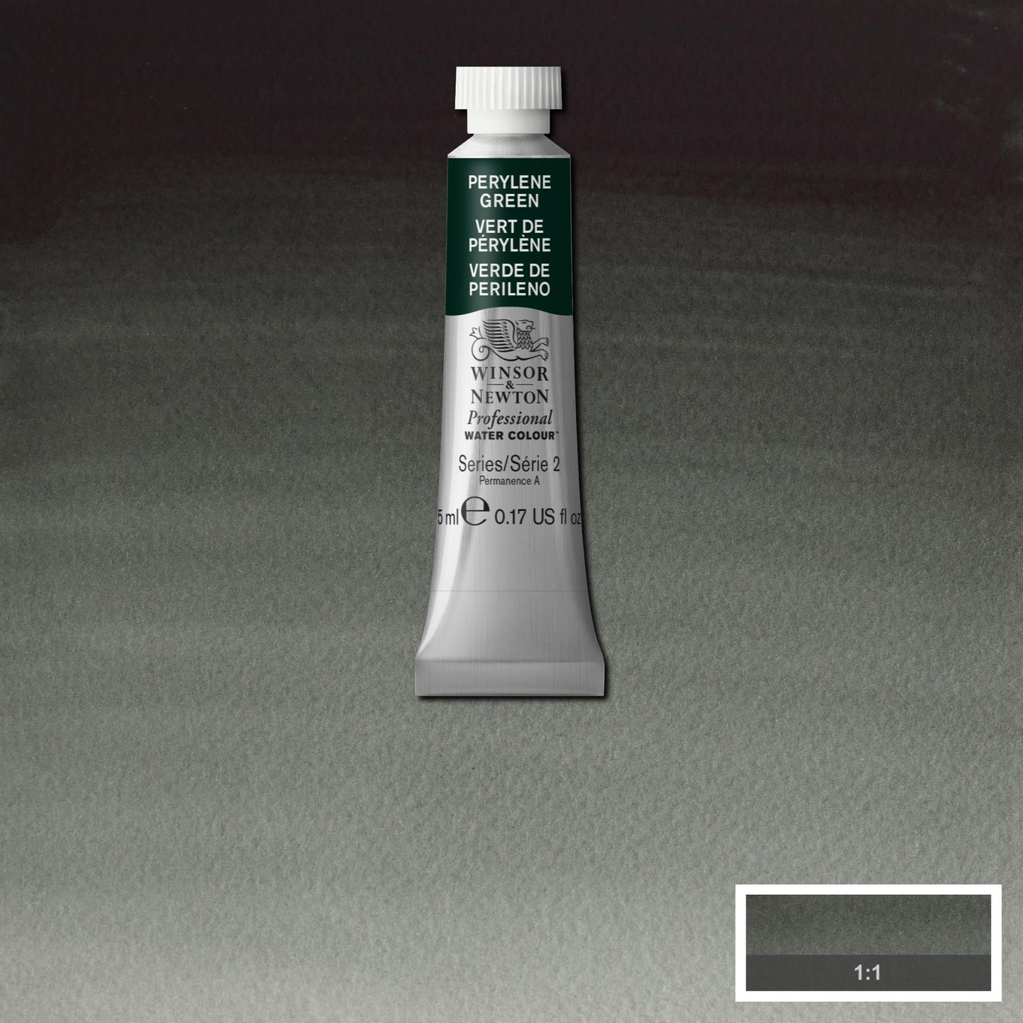 AQUARELA WINSOR NEWTON ARTISTS 5ml 460 PERYLENE GREEN S2