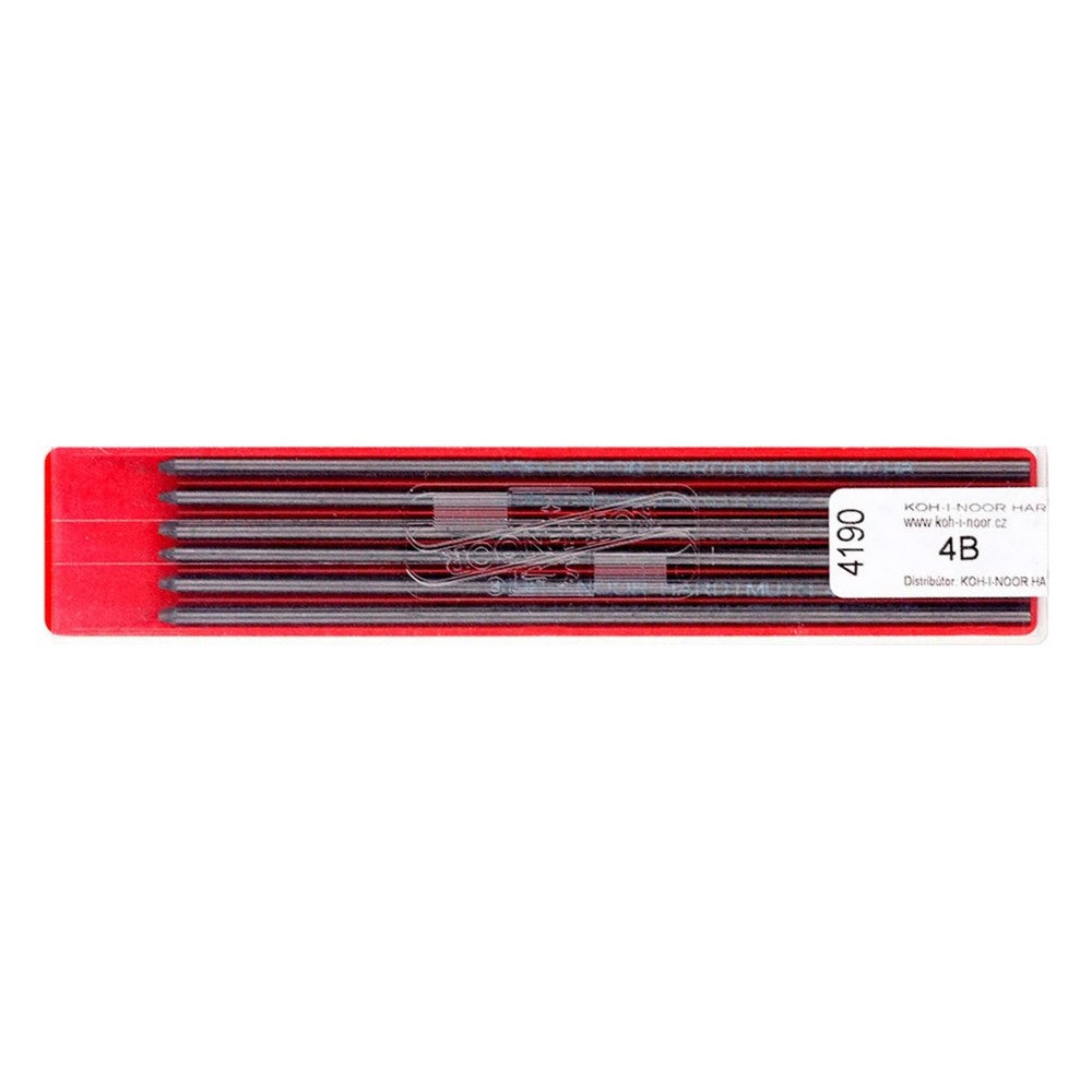 GRAFITE KOH-I-NOOR 2,0mm 4B C/ 12 UN 120mm