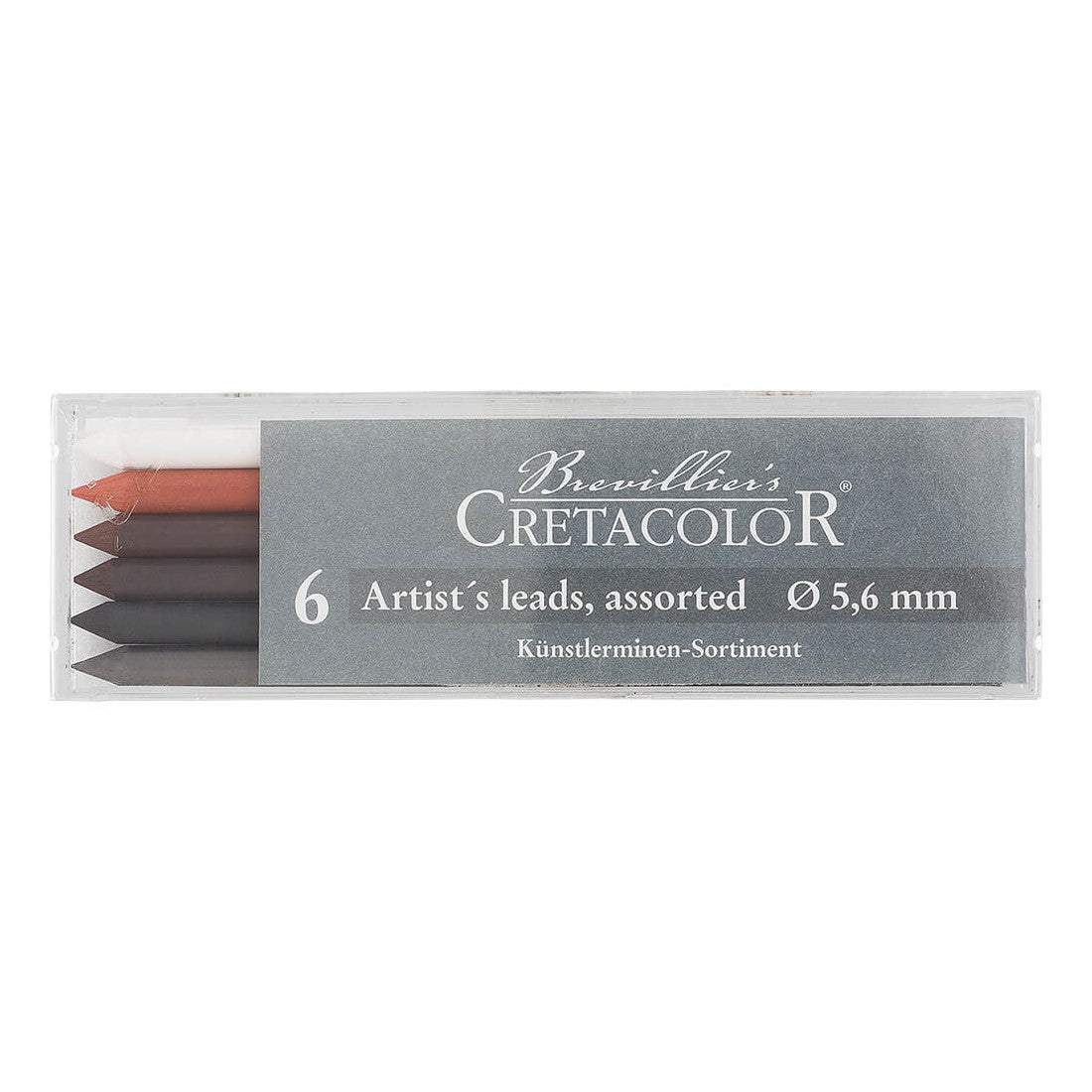 MINA CRETACOLOR 5,6mm 264 00 ARTISTICO MIX SORTIDOS C/ 06 UN