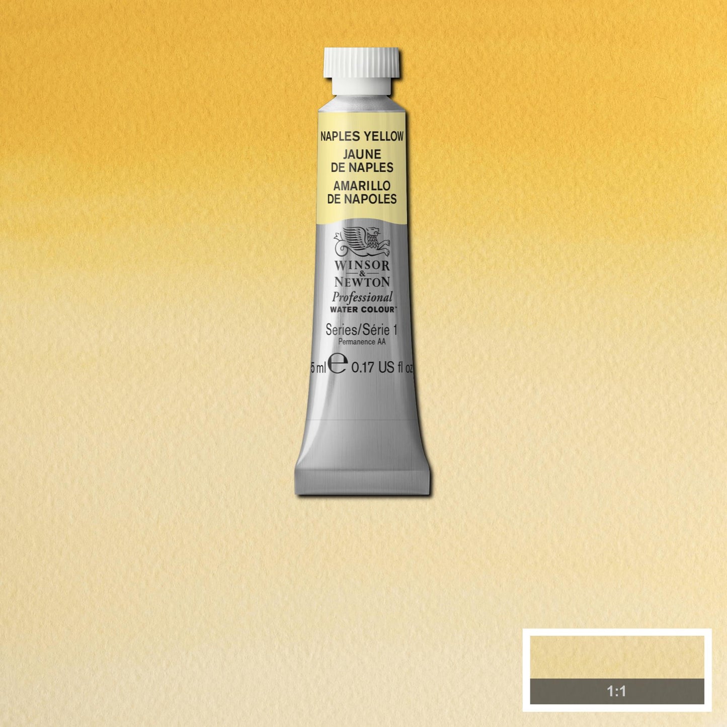 AQUARELA WINSOR NEWTON ARTISTS 5ml 422 NAPLES YELLOW S1