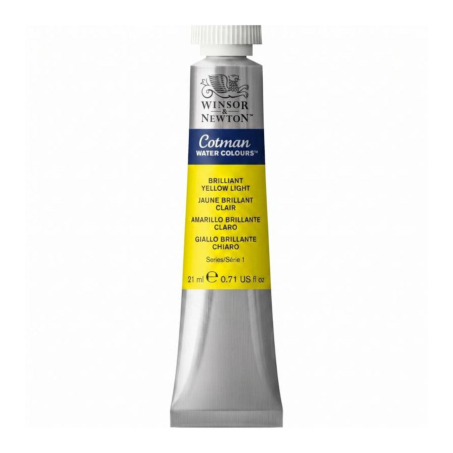 AQUARELA WINSOR NEWTON COTMAN 21ml BRILLIANT YELLOW LIGHT 0307334