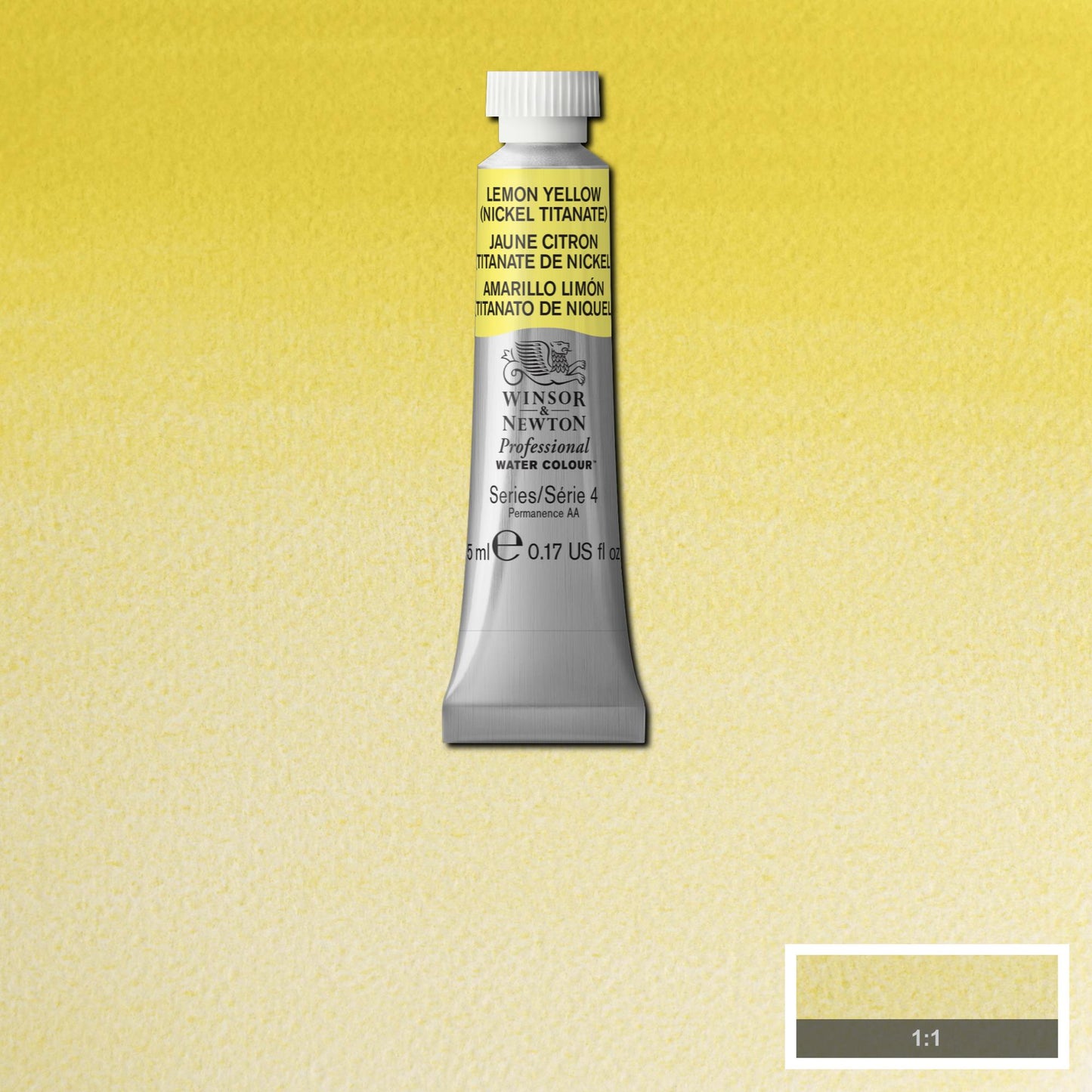 AQUARELA WINSOR NEWTON ARTISTS 5ml 347 LEMON YELLOW (NT) S4