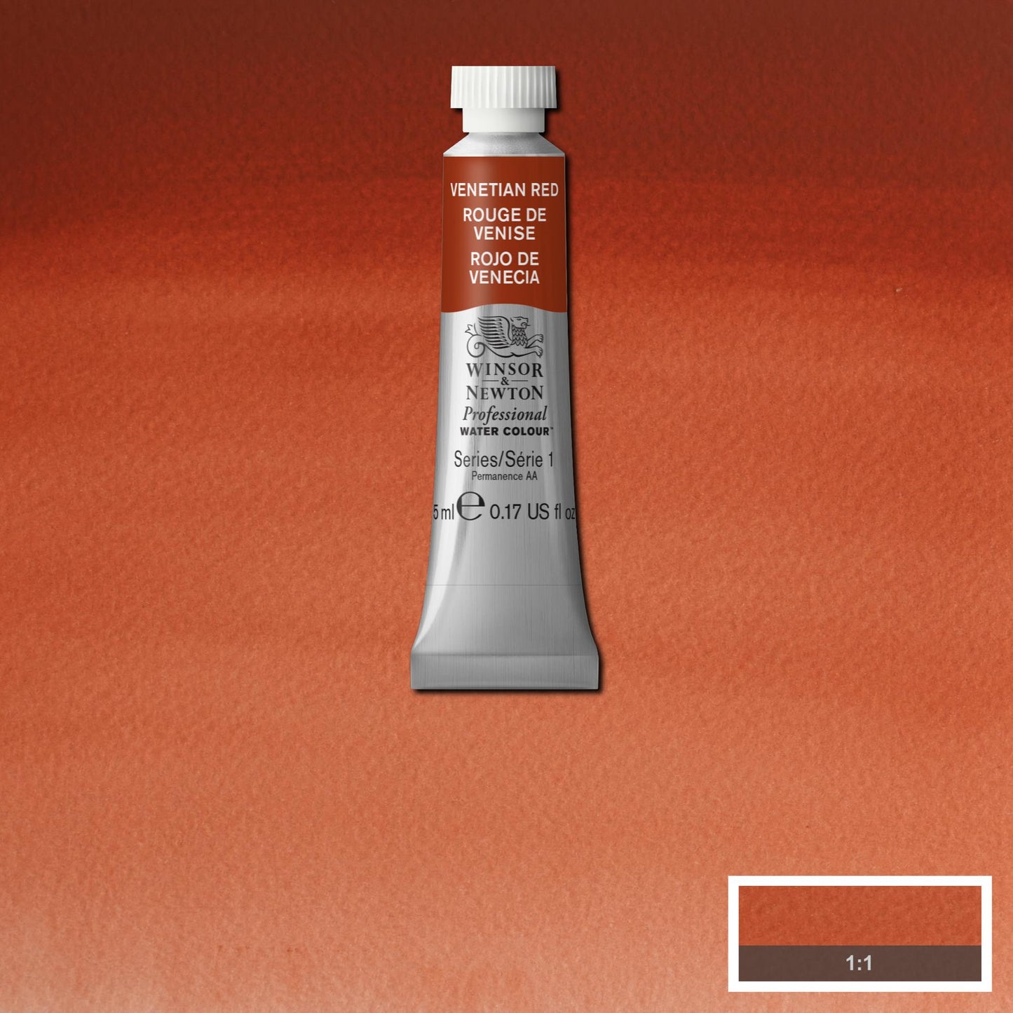 AQUARELA WINSOR NEWTON ARTISTS 5ml 678 VENETIAN RED S1
