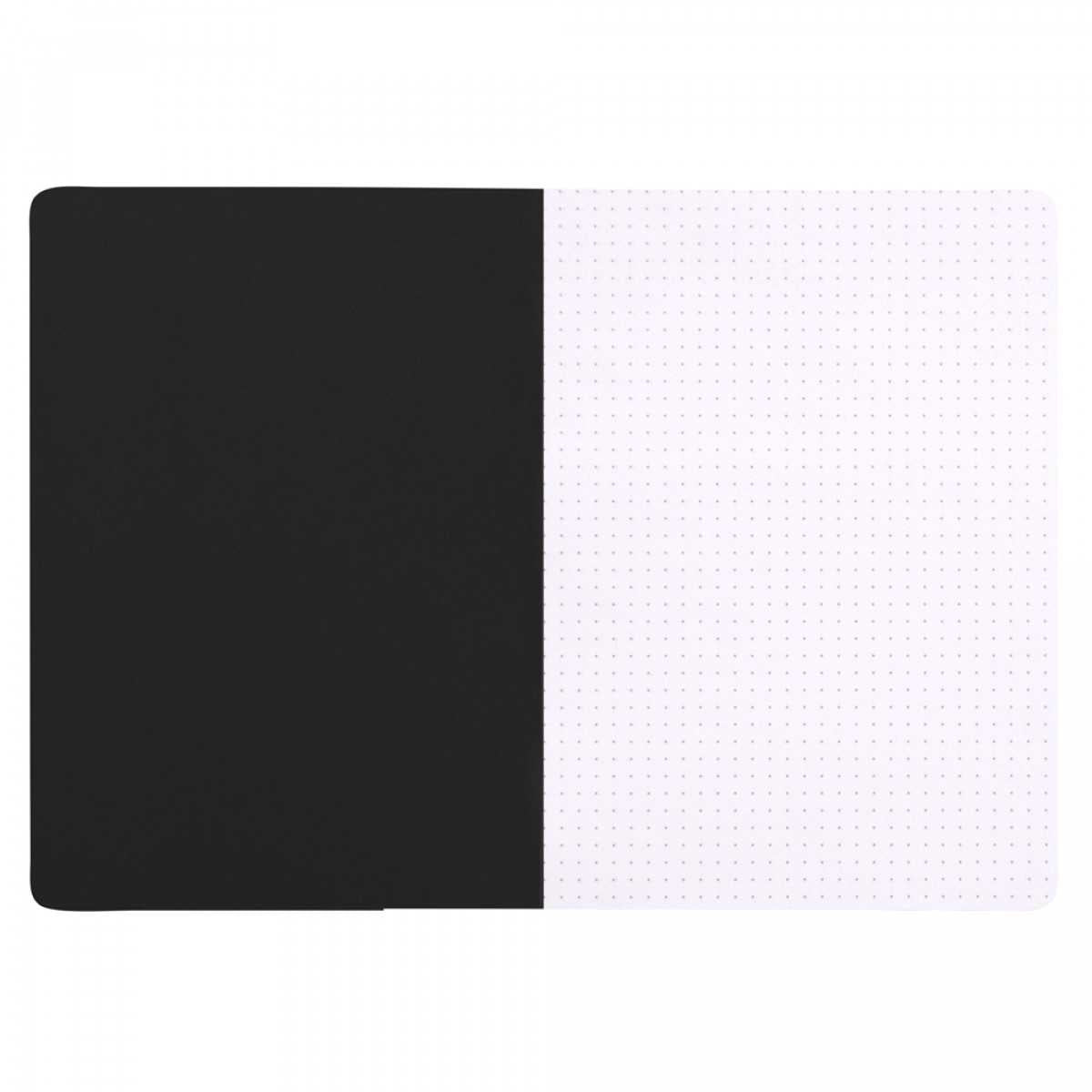 CADERNO DOTBOOK RHODIA A5 48 FOLHAS BLACK PONTILHADO 119186C