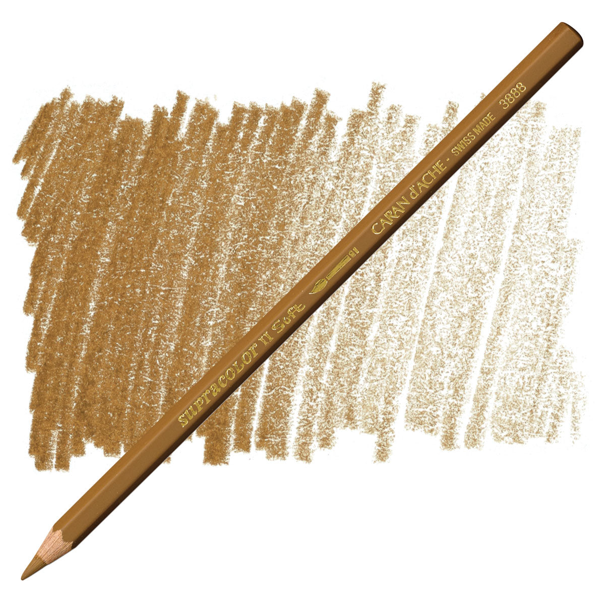 LAPIS AQUARELAVEL CARAN D´ACHE SUPRACOLOR 037 BROW OCHRE 3888037