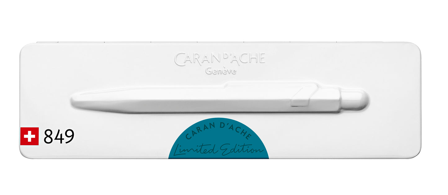 CANETA ESFEROG 849 CLAIM YOUR STYLE - ICE BLUE