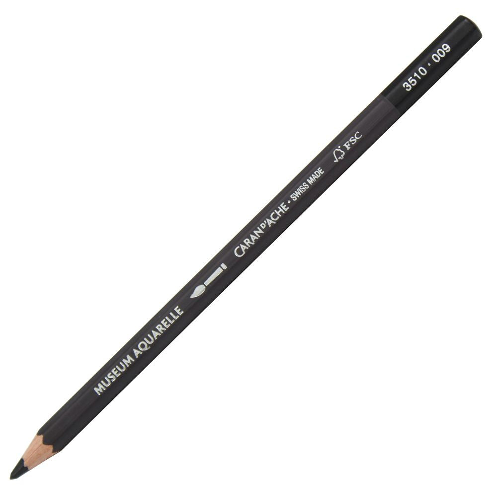 LAPIS AQUARELAVEL CARAN D´ACHE MUSEUM 009 PRETO 3510009