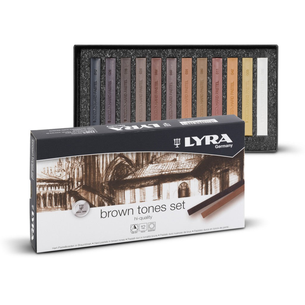 PASTEL SECO CARRE LYRA C/ 12 TERRAS