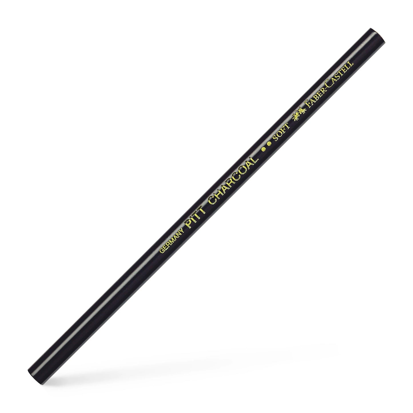 LAPIS CARVAO FABER CASTELL NATURAL PITT 117403 SOFT
