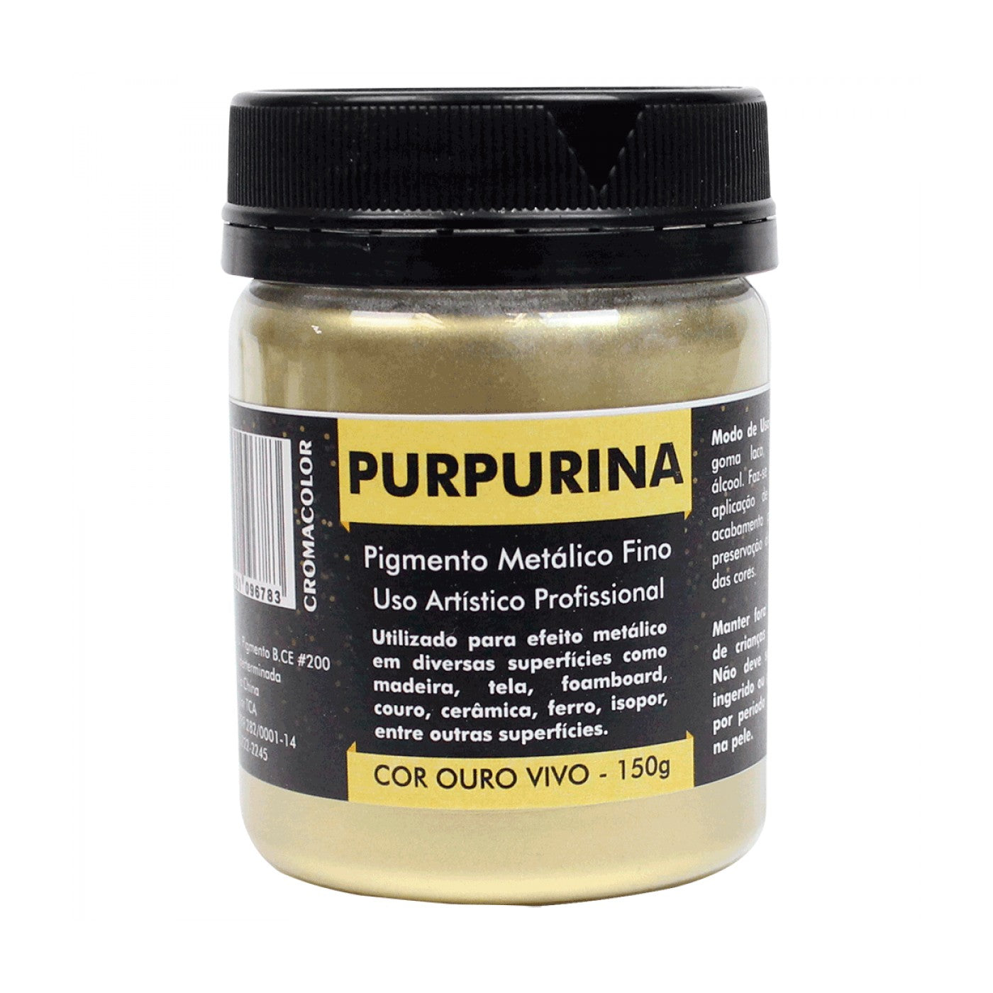 PURPURINA CROMACOLOR OURO VIVO 150GR