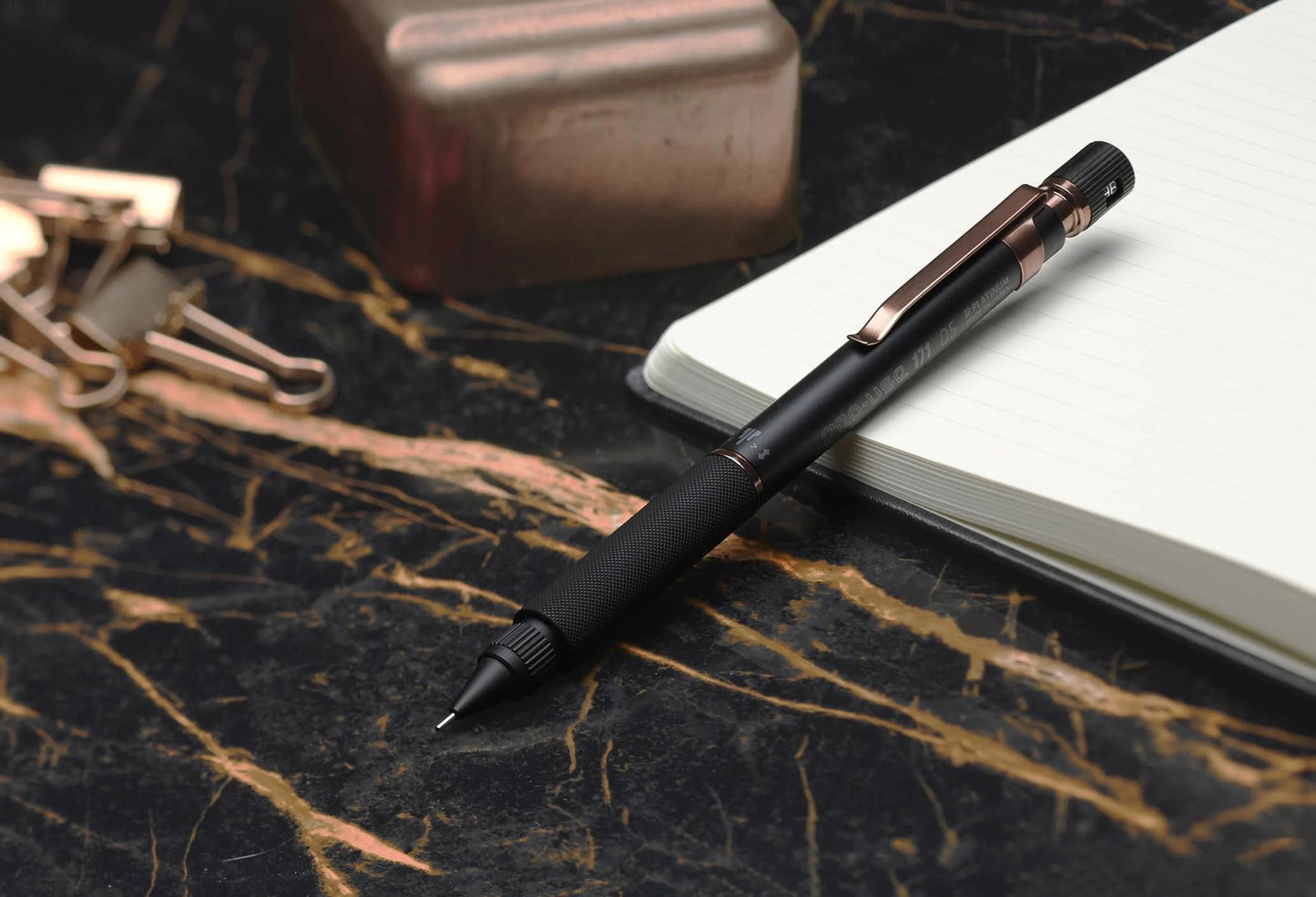LAPISEIRA 0,3mm PLATINUM ED LIMITADA MATTE BLACK COPPER MSDA-3000A