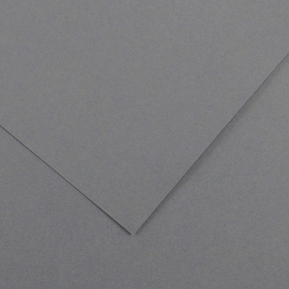 PAPEL CANSON COLOR 180G/M2 CINZA ESCURO A4