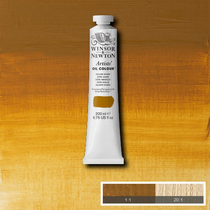 OLEO WINSOR NEWTON ARTISTS 200ML 744 YELLOW OCHRE S1