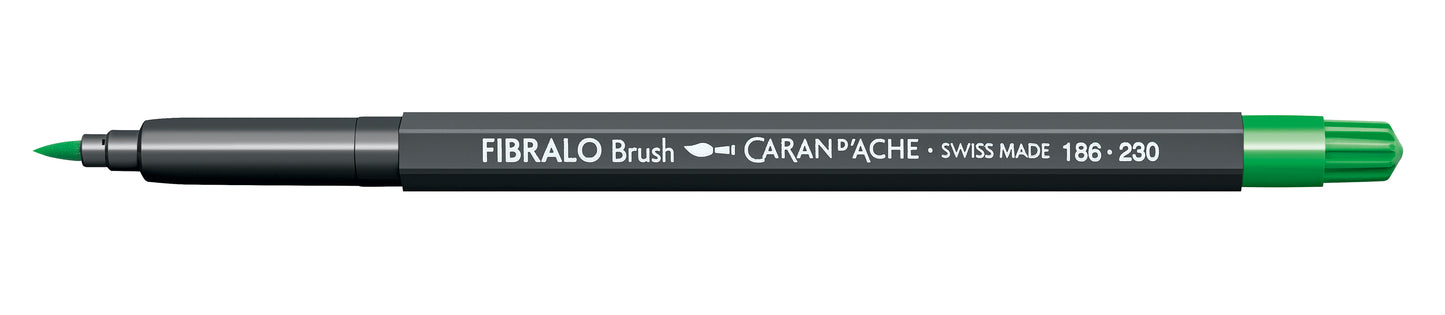 CANETA FIBRALO BRUSH 230 VERDE CLARO 186230