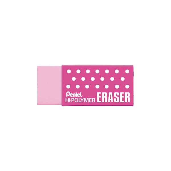 BORRACHA PENTEL HI-POLYMER ROSA ZEH-05P