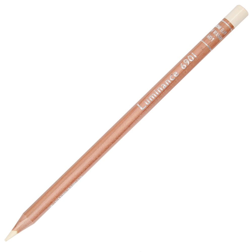 LAPIS COR CARAN D´ACHE LUMINANCE 801 BUFF TITANIUM 6901801