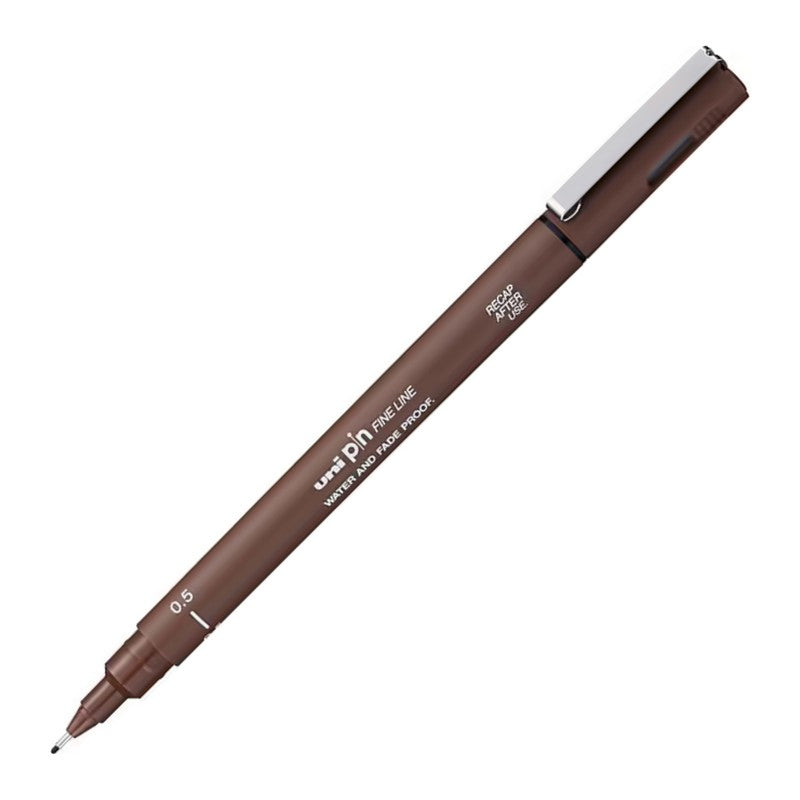CANETA MITSUBISHI UNIPIN 0,5 SEPIA