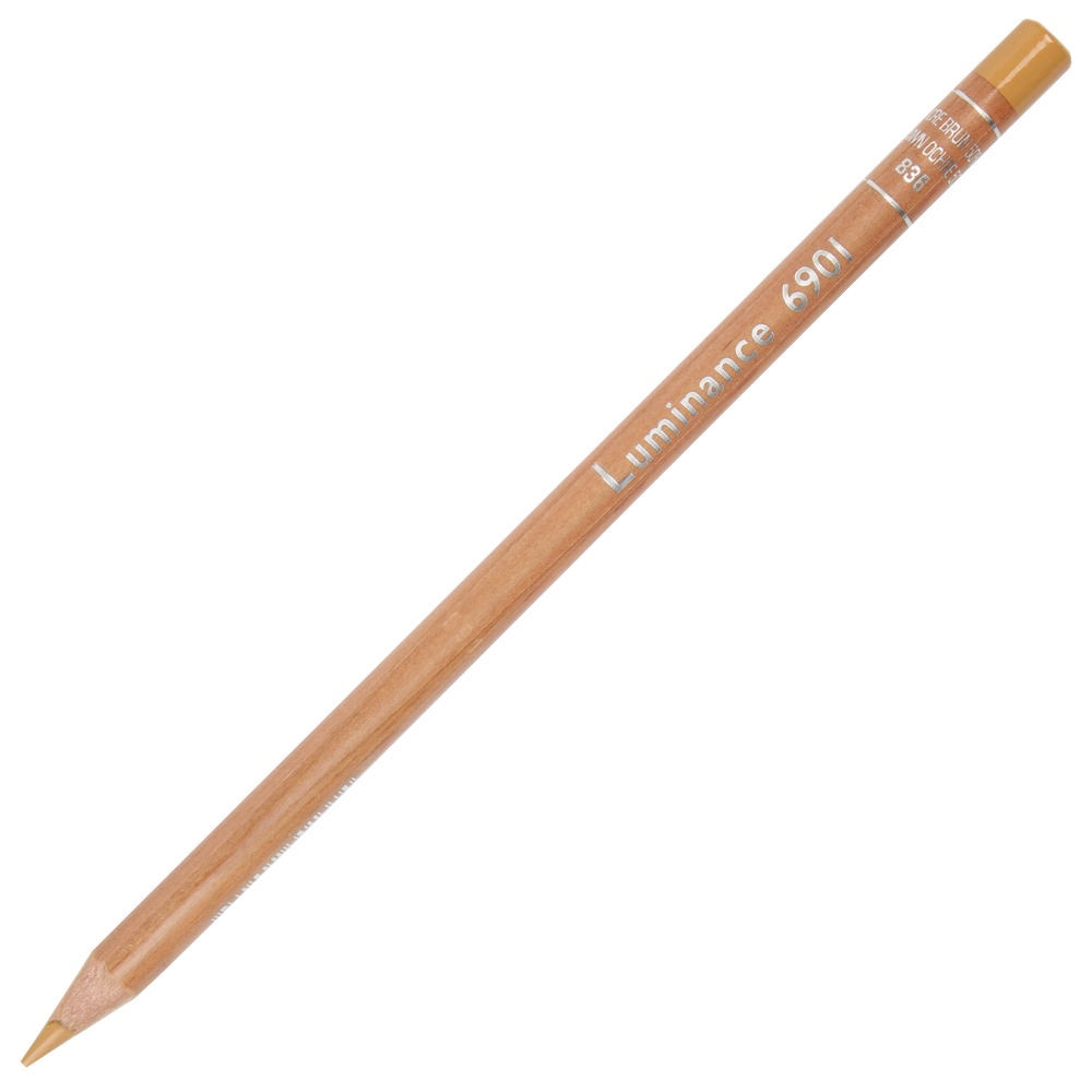 LAPIS COR CARAN D´ACHE LUMINANCE 836 BROWN OCHRE 50 6901836