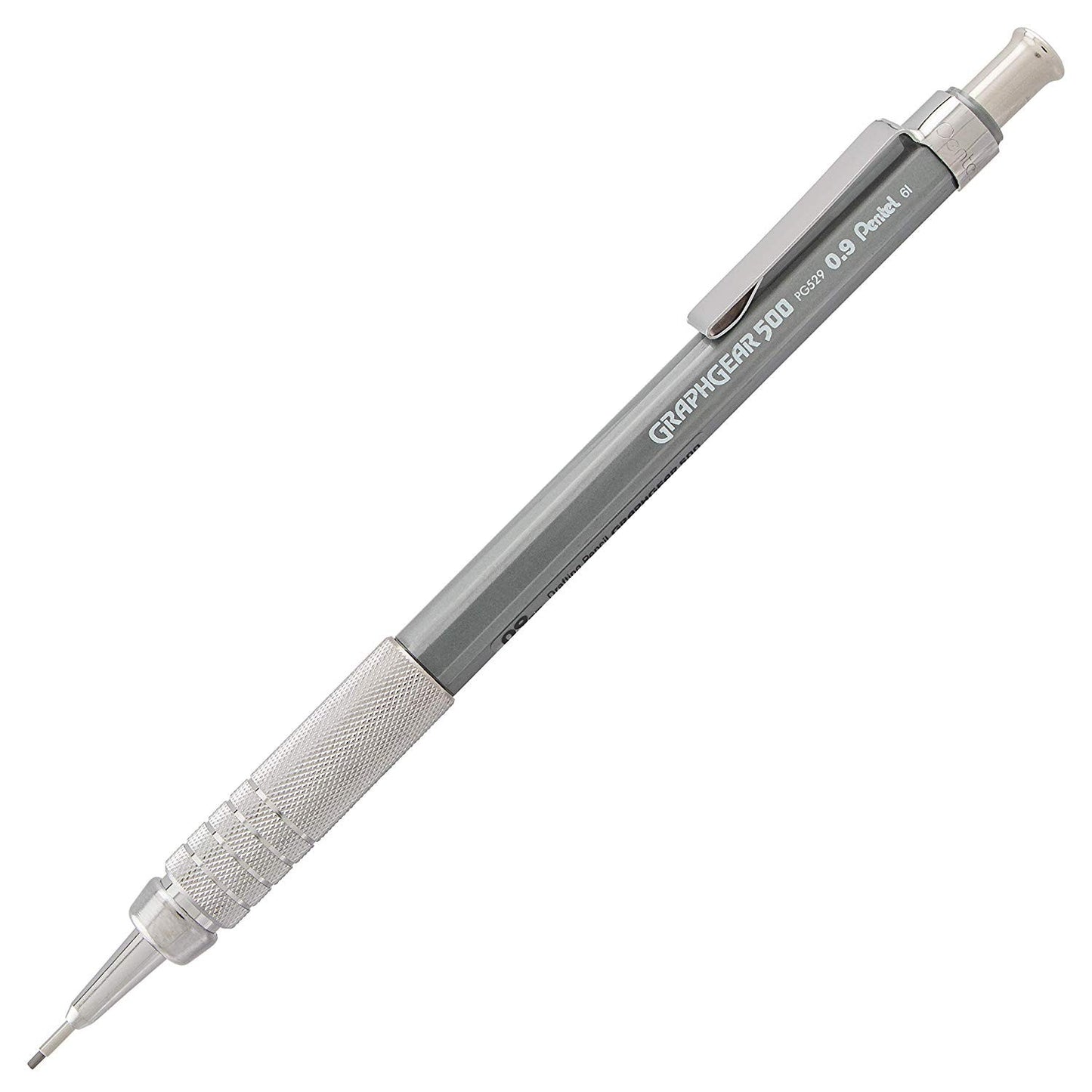 LAPISEIRA 0,9mm PENTEL GRAPHGEAR 500 CINZA