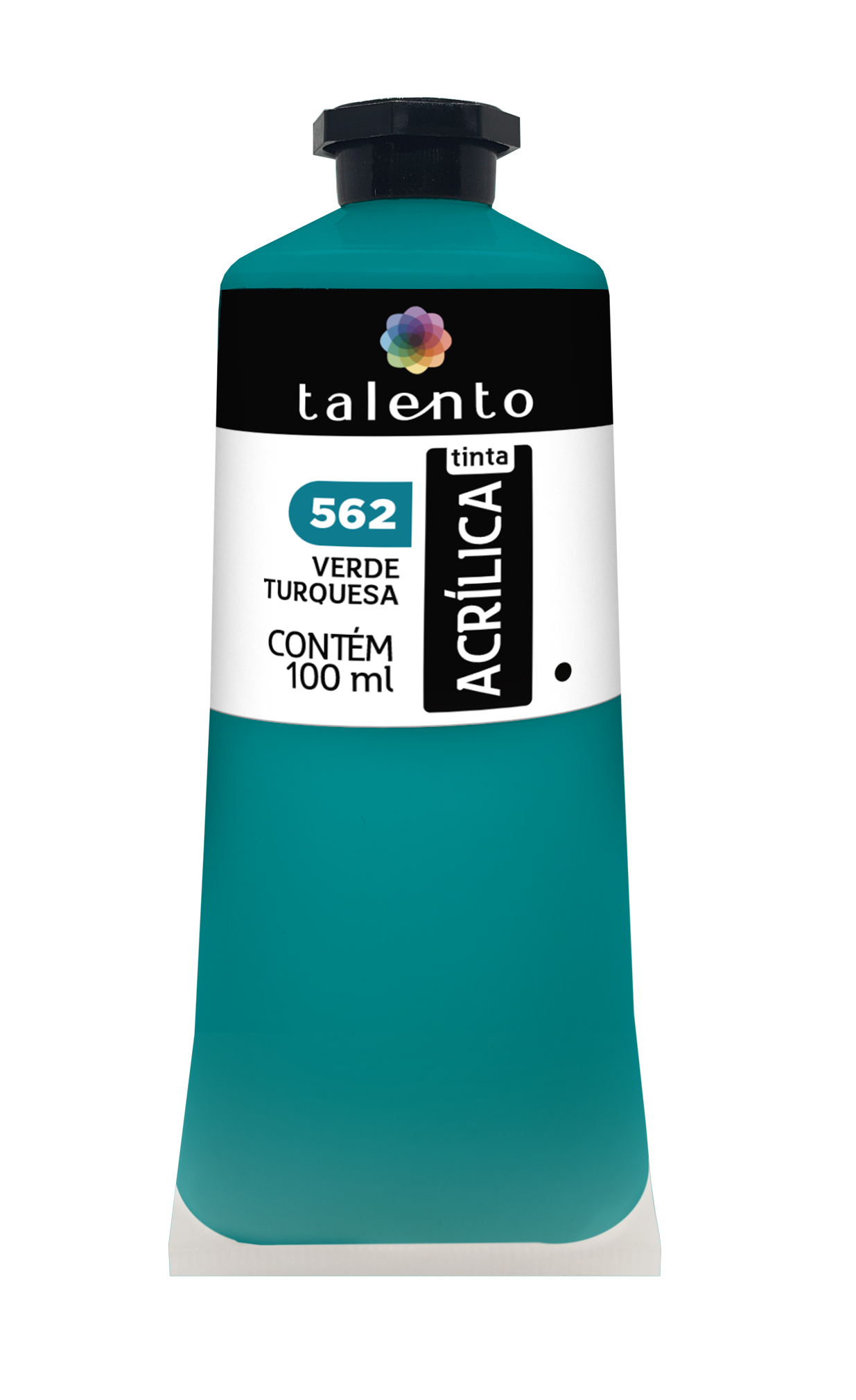 ACRILICA TALENTO 100ML 562 VERDE TURQUESA